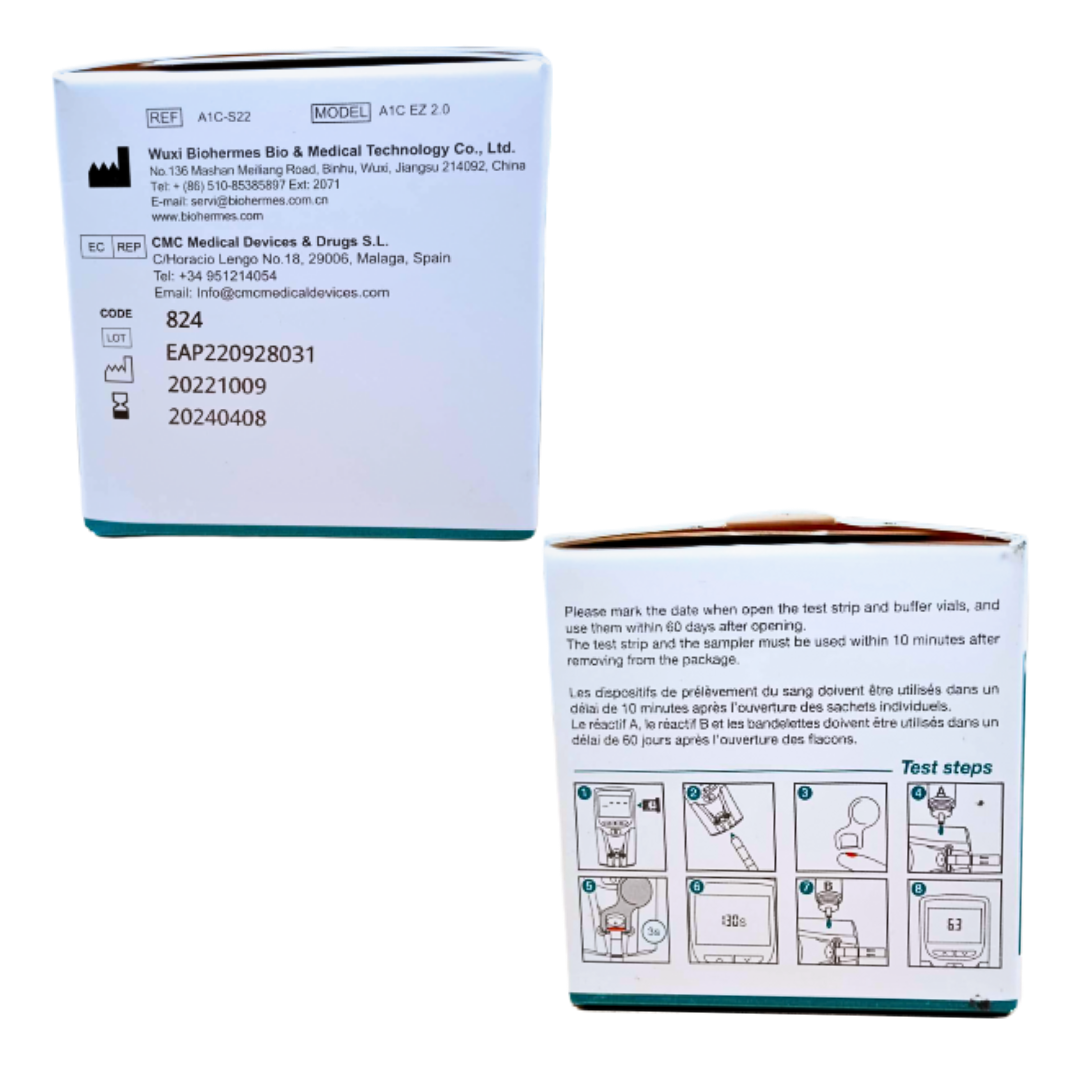 Glycohemoglobin Test Kit (25 Kits/box) EZ - Macromed Philippines