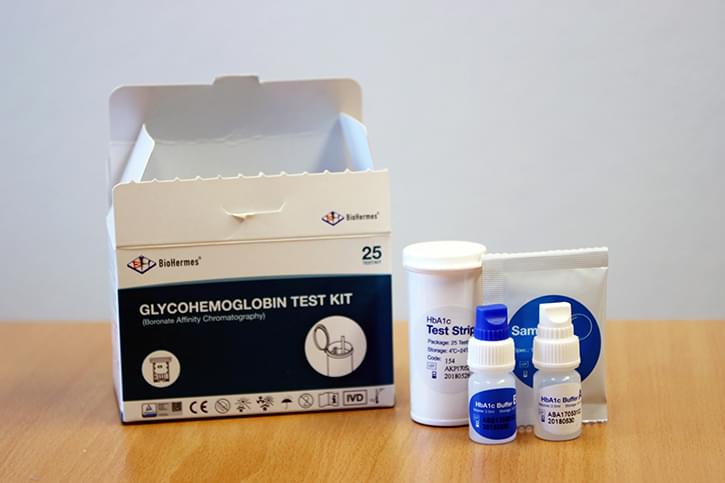 glycohemoglobin test kit