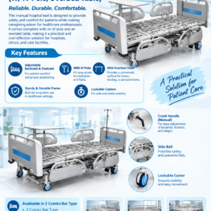 Hospital Bed - Manual